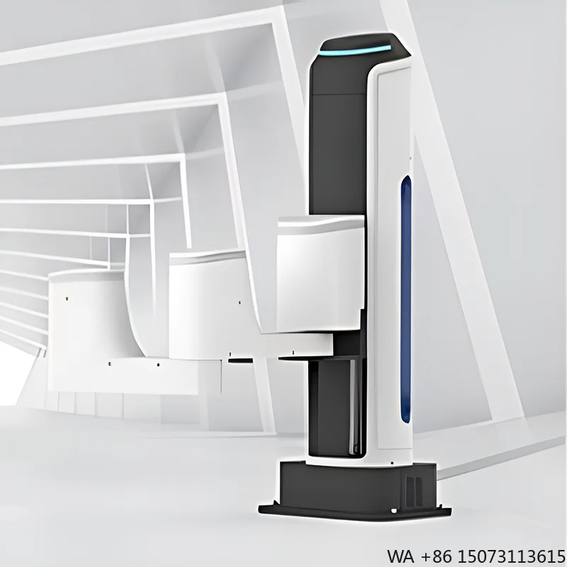 4-DOF SCARA Desktop Robotic Arm, Metal Manipulator Structure for Precision Automation and Educational Use