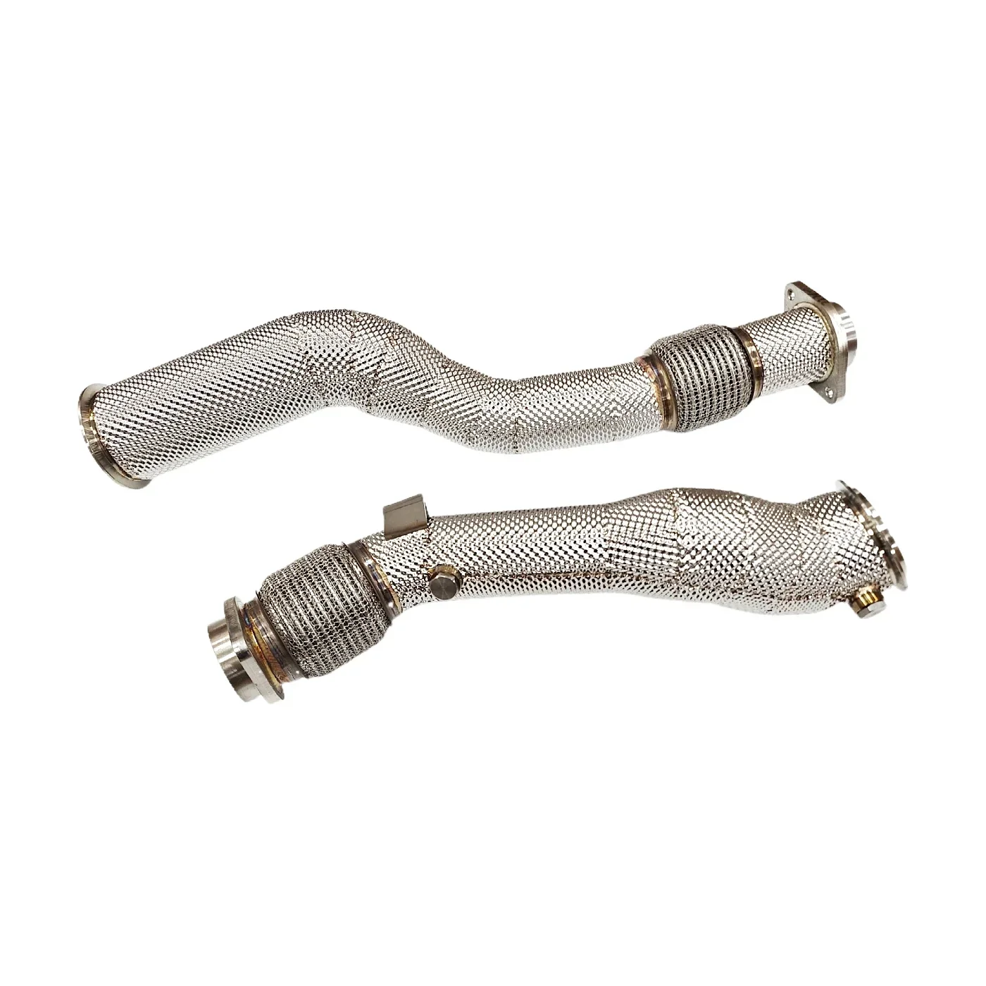Sell Well AKS Heatshield Downpipe For X3M X4M F97 F98 S58 Downpipe