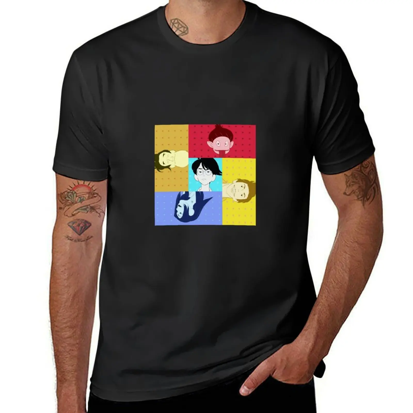 The Tatami Galaxy T-Shirt funnys sweat quick drying men clothings