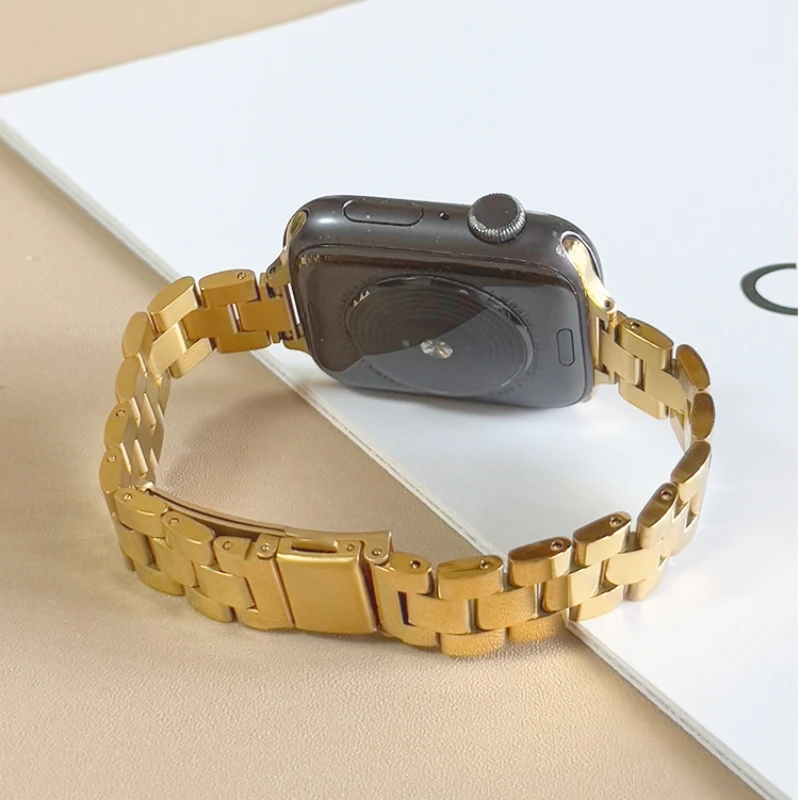 얇은 스트랩 스테인리스 스틸 메탈 애플 워치 밴드 시리즈 876 SE 3 울트라 45mm 41mm 44mm 40mm 42mm 38mm 49mm 호환