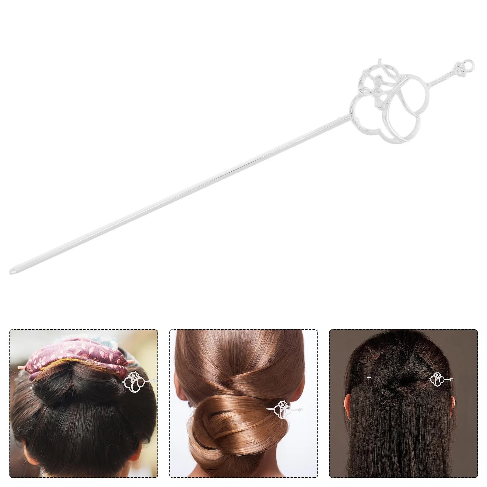 

5Pcs Chinese Style Hair Sticks Retro Barrette Hairpin Costume Party Elegant Hair Clip Daily Wear Gift Idea