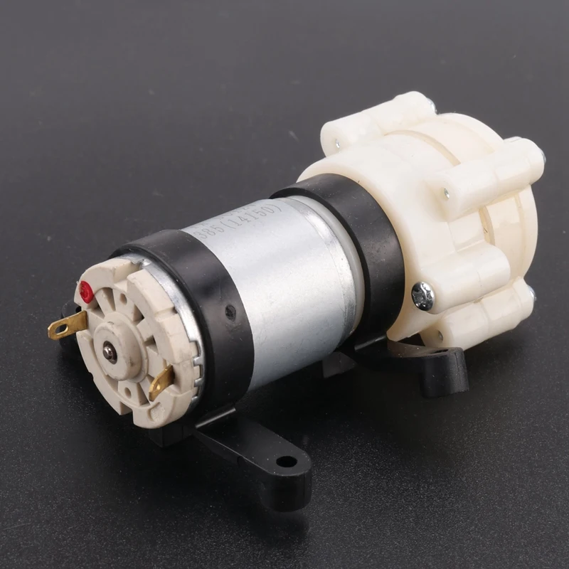 R385 Мембранный насос постоянного тока, чайник, 6-12 В, мини-всасывающий насос для ноутбука, водяное охлаждение, насос для аквариума, многофункциональный модуль, простая установка
