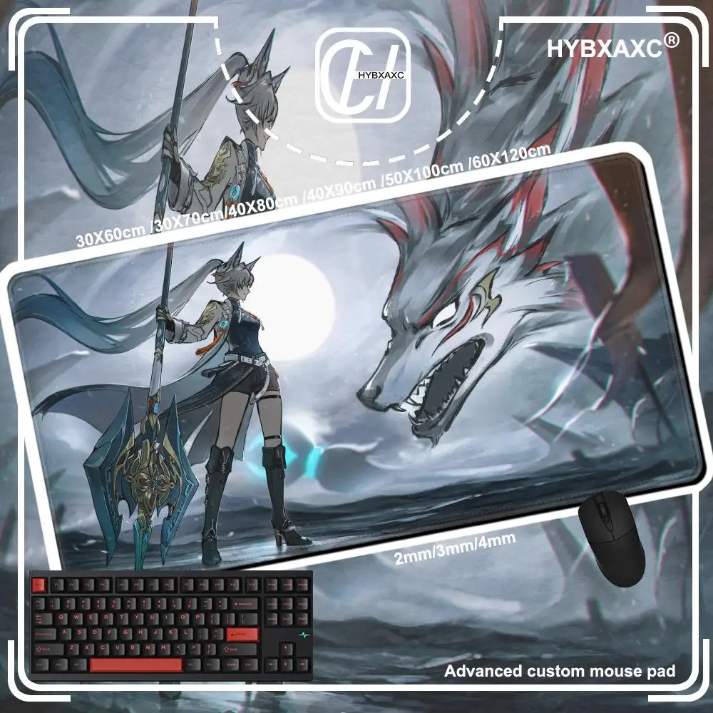 Honkai Star Rail feixiao Mouse pad Computer Large gaming accessories Laptop Keyboard Pad Gaming HD definition printing mouse pad