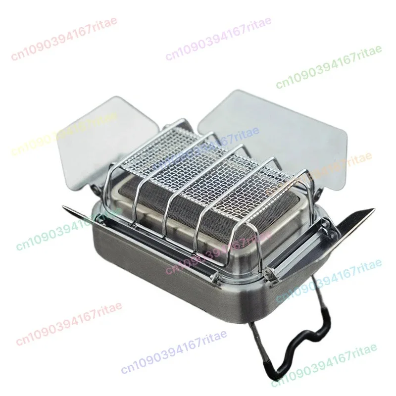 

Портативный газовый обогреватель 1800 Вт, инфракрасная излучивающая печь, многофункциональная газовая горелка для кемпинга, разделенный тип, обогреватель для улицы