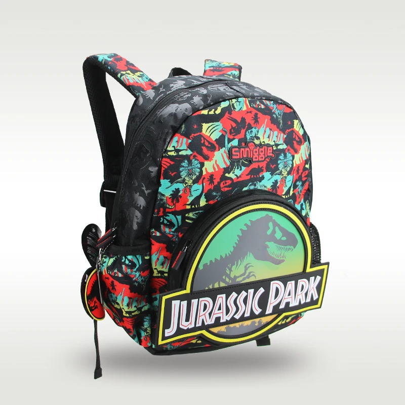 Australia Smiggle original hot-selling children\'s cool schoolbag boy backpack fashion park dinosaur schoolbag versatile