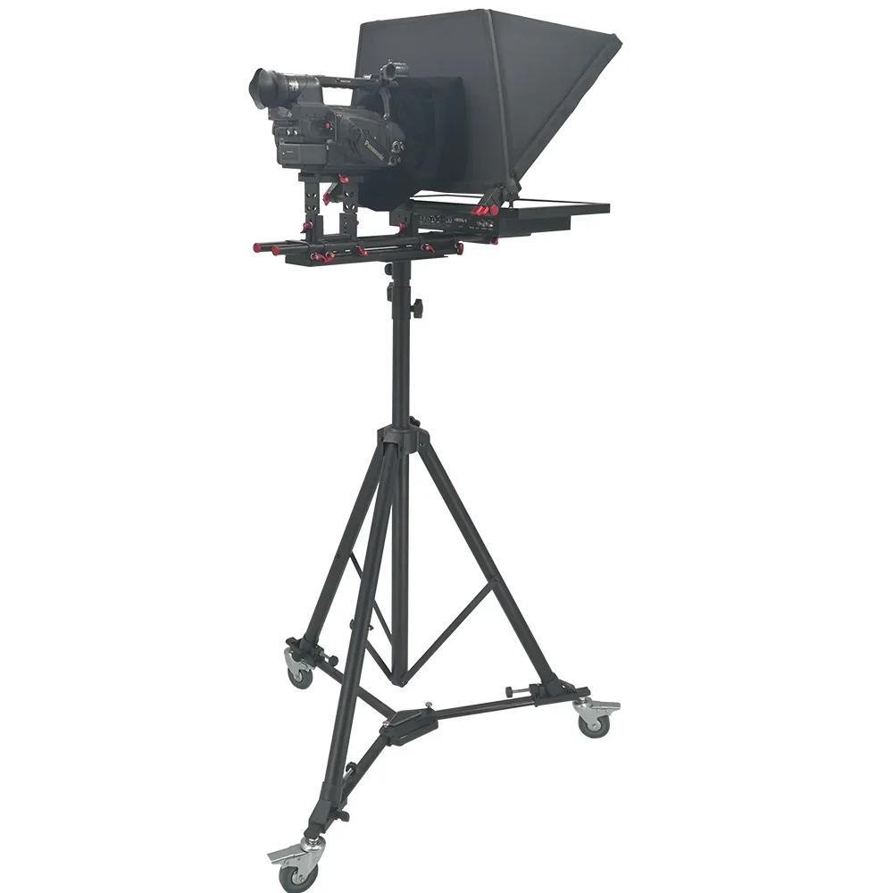 Broadcast teleprompter For Video Speech News Live Interview 24 inch Big Teleprompter