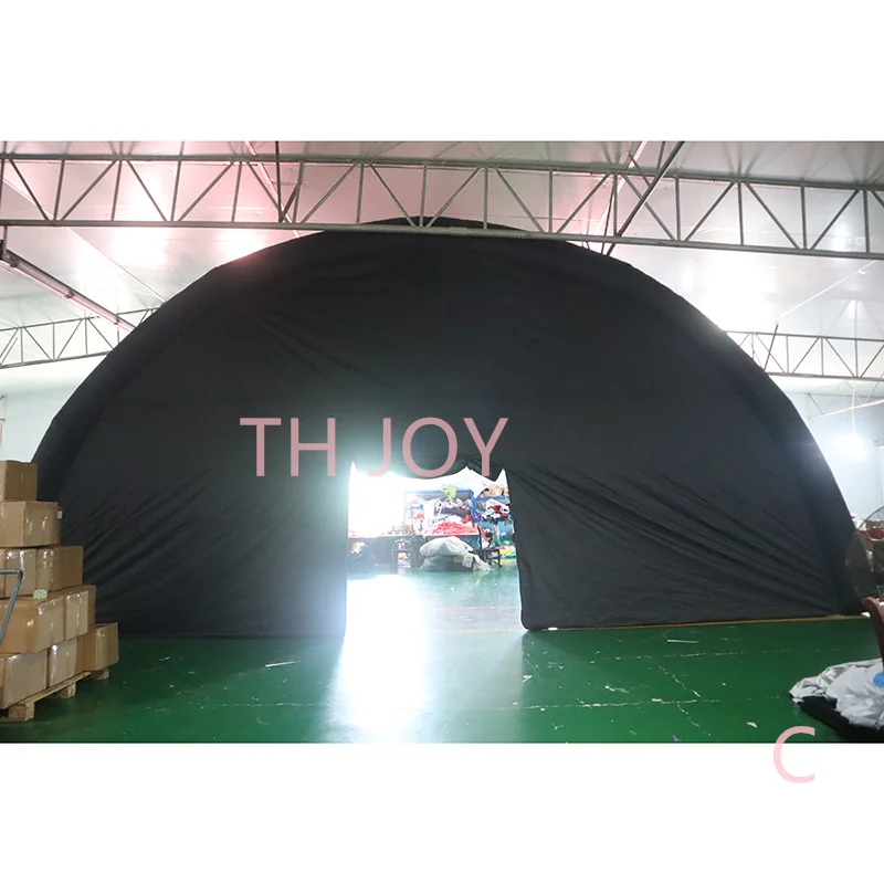 Fast Air เรือประตู,ที่กําหนดเอง 12x6 M เต็นท์,กิจกรรมกลางแจ้งเพลงเวที,Inflatable COVER เต็นท์สําหรับขาย