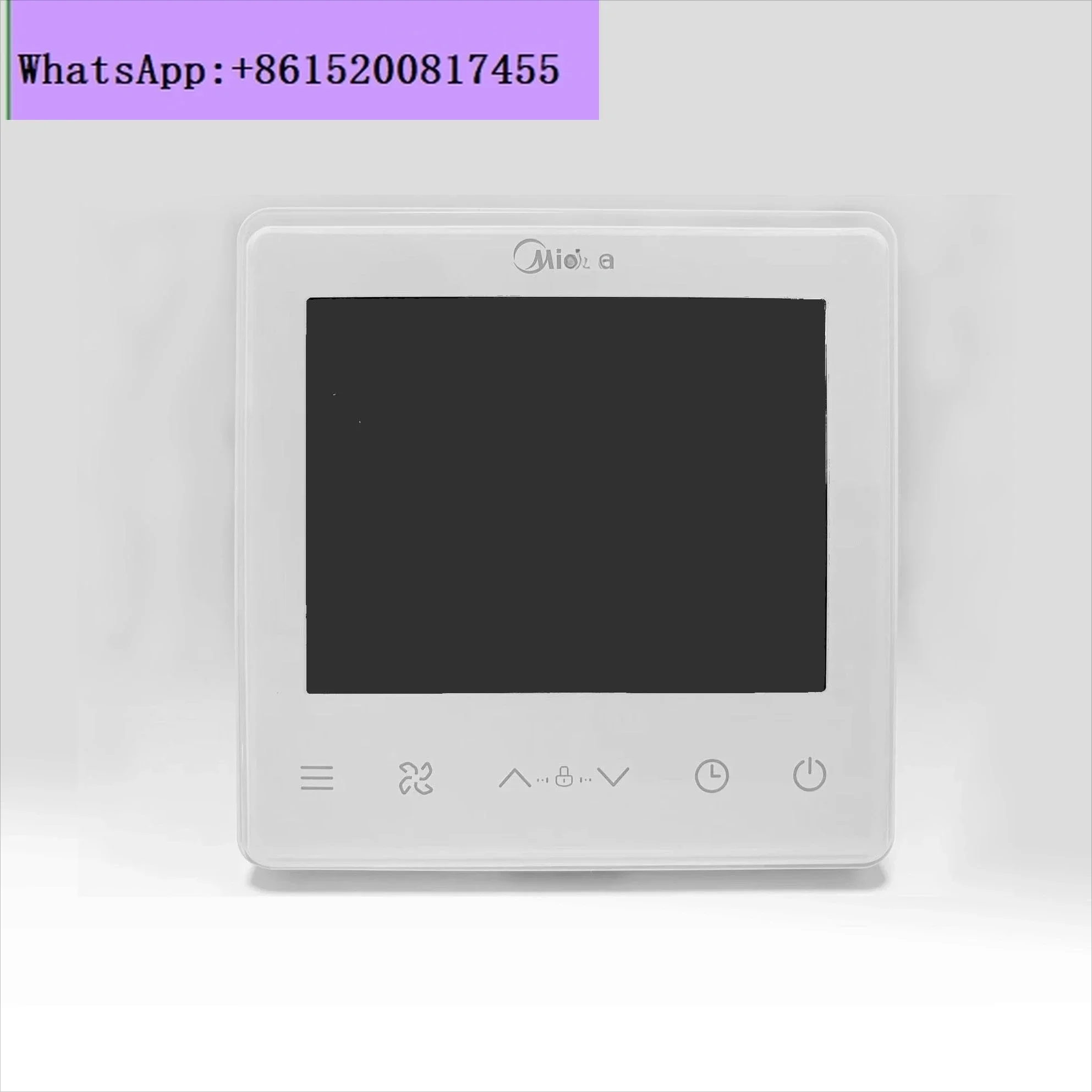 

MEIDI wire controller thermostat fan coil central air conditioner multi-line LCD panel KJRP-86I/MFK