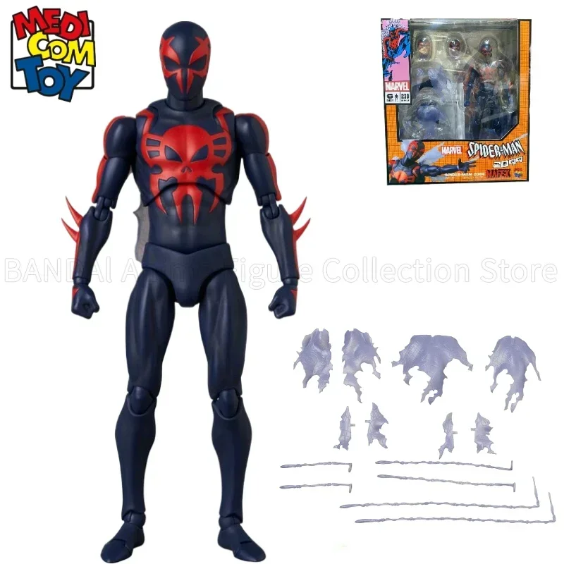 Tersedia Mainan Medicom Asli MAFEX MARVEL No.239 SPIDER-MAN 2099 155Mm COMIC Ver Figur Aaction