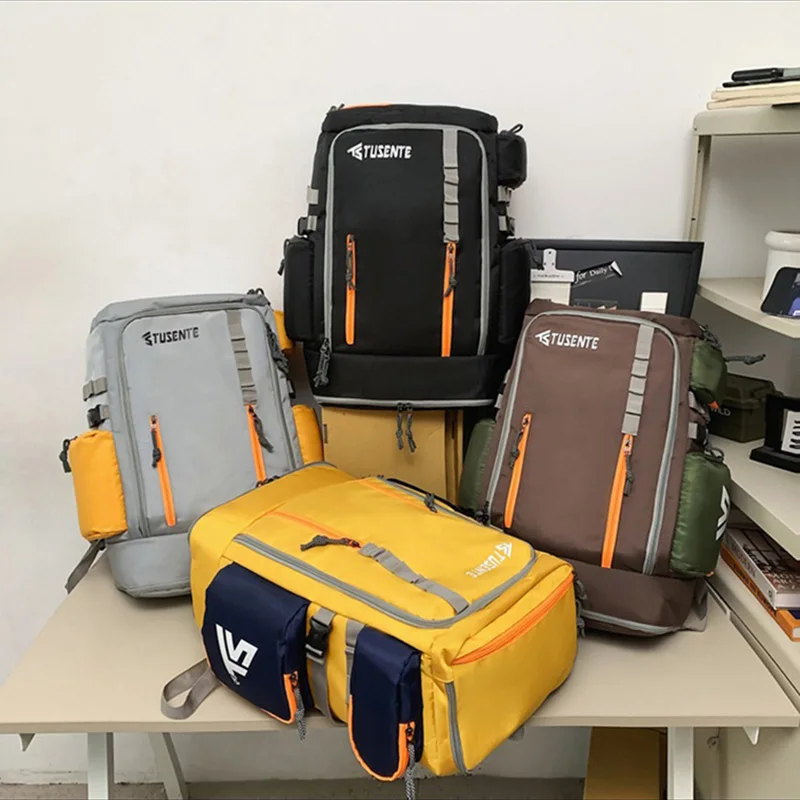 Outdoor Sport Backpack Badminton Bag Trave Camping Hiking Climping Large Laptop Rucksack With Individual Shoe Box College Bags