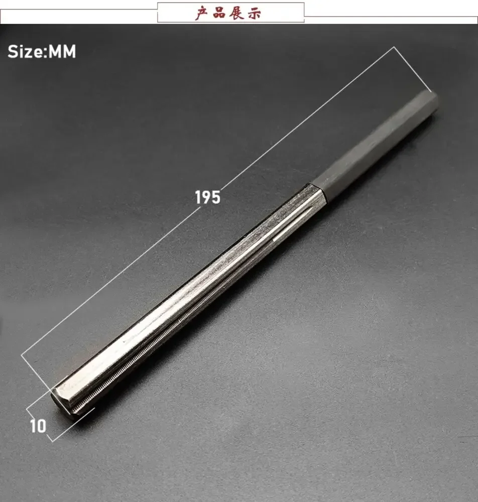 

Guitar fret repair file Silver hexagonal file Guitar repair parts tools