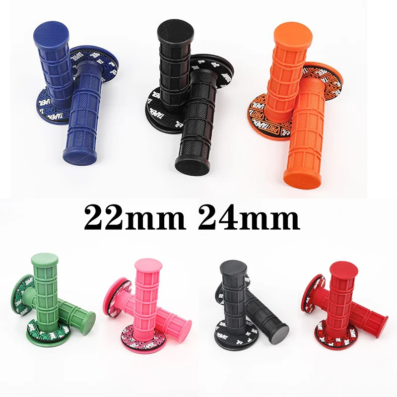 Motorcycle MX Gel Rubber HandleBar Grip For CR CRF XR YZ WR TTR KX KLX RMZ RMX RM TC TE FC FE ATV Enduro Motocross Dirt Pit Bike