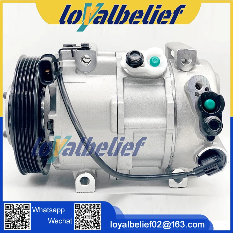 DVE9 Auto AC Compressor For Hyundai Accent 1.5 KIA RIO III IV 1.2  977011W100 1A3AE02300 2C061-0003 2C0610003 P300133331