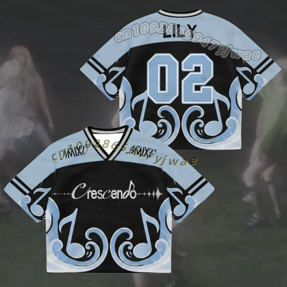

26 hot sell Men's Women's 2026 Crescendo NMIXX Heavy Serenade Album Jersey Summer Casual Sports 3D Print Graphic men T-Shirt