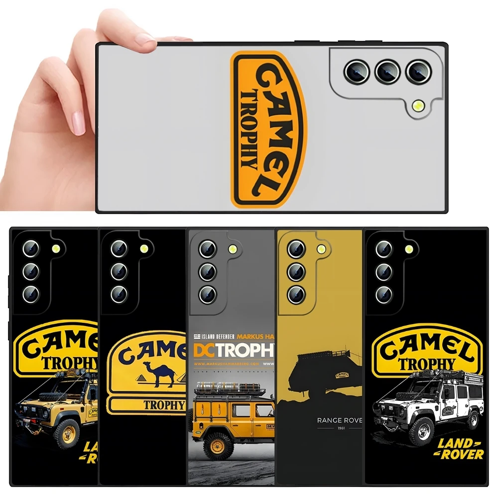 Coque de téléphone Camel Trophy Land Rover, coque arrière pour Samsung S23, S24 Ultra, S22, S20 Fe, S21 Plus, Galaxy A54, A34, A24, A53, M54, Note 20