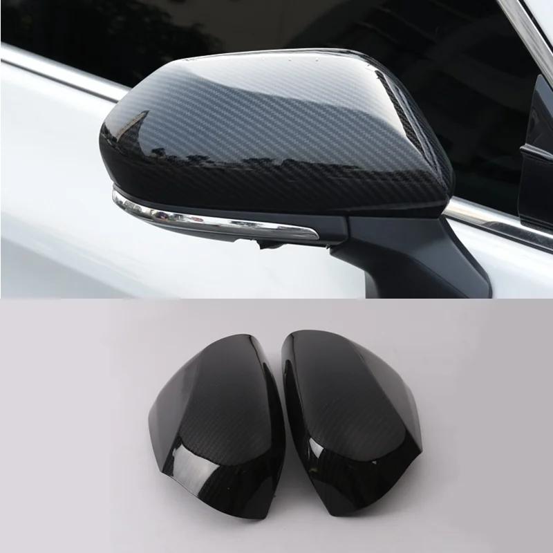 

ABS Chrome Car Side Door rearview mirror cover Cover Trim Sticker Exterior Car styling For Toyota Prius 2017-2021 Accessories