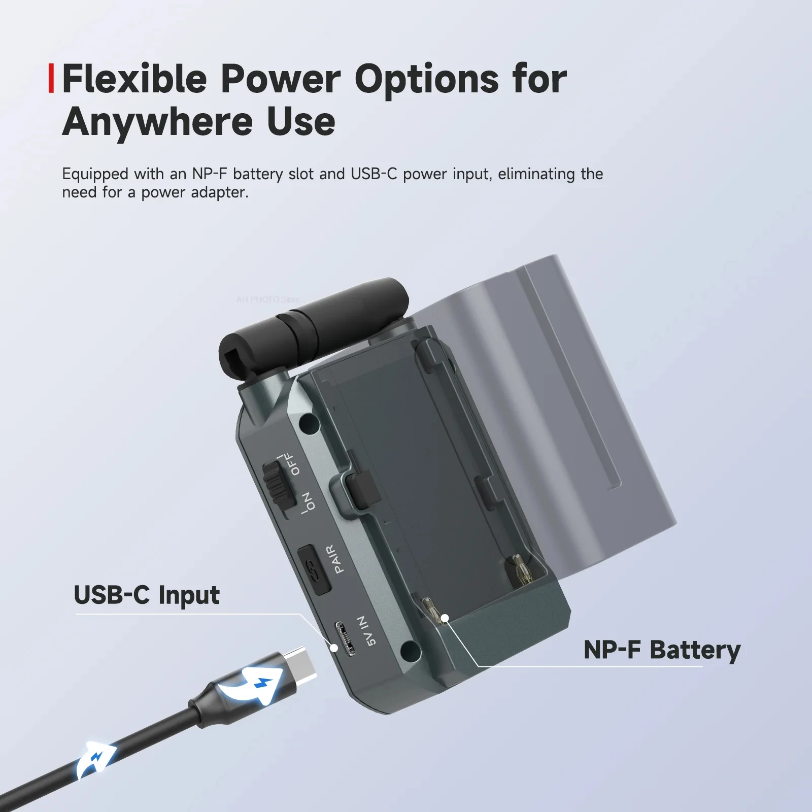 Synco Xvison HD Video Nirkabel TX & RX 1080P60 UVC Streaming, Latensi Rendah 80ms, Nol Kebisingan untuk Kamera/Smartphone/PC Live Streaming