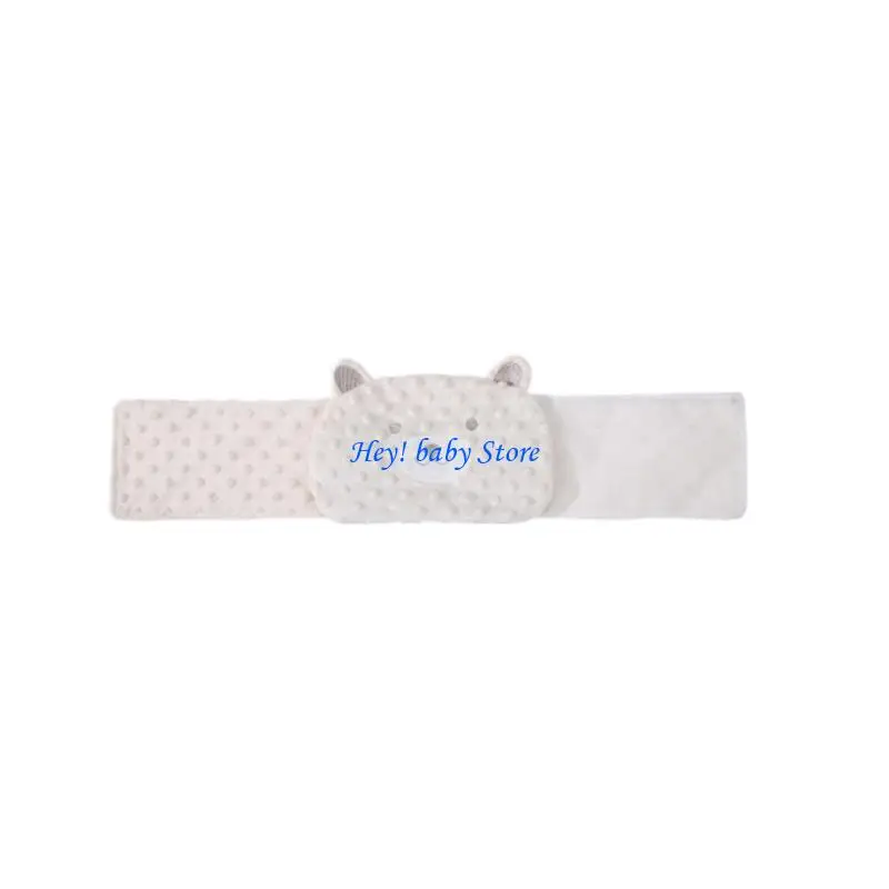 

JU64 Soft Baby Bellyband Upset Stomach Soothing Belly Wrap Cotton Bean Belly Belts Tummy Protector Baby BellyBand