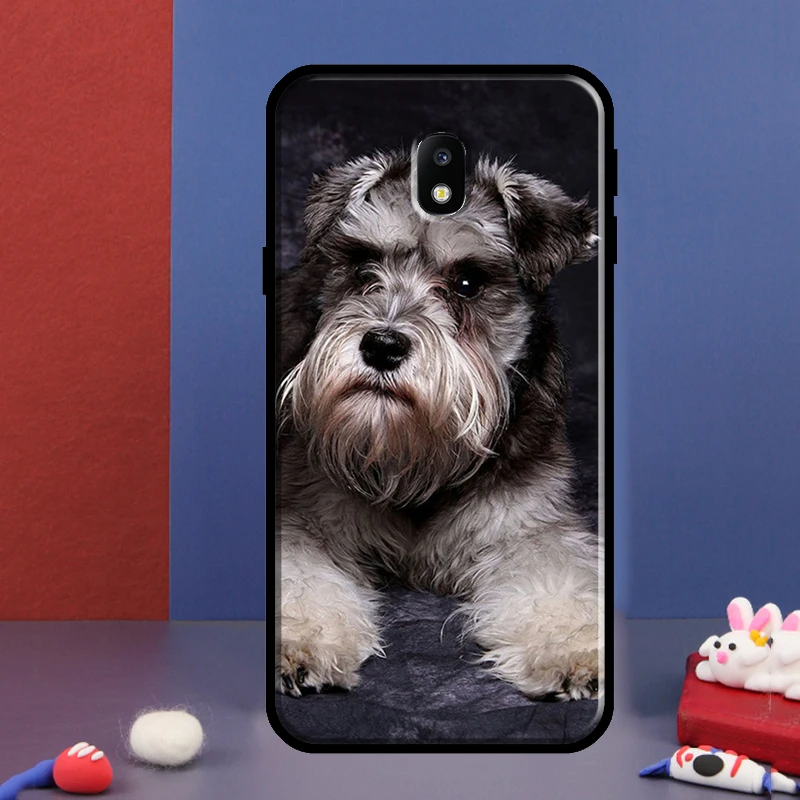 Schnauzer Puppy Dog Case For Samsung Galaxy A9 A8 A7 A6 J6 J4 Plus J8 2018 J3 J7 J5 2017 A3 A5 J1 2016 Cover