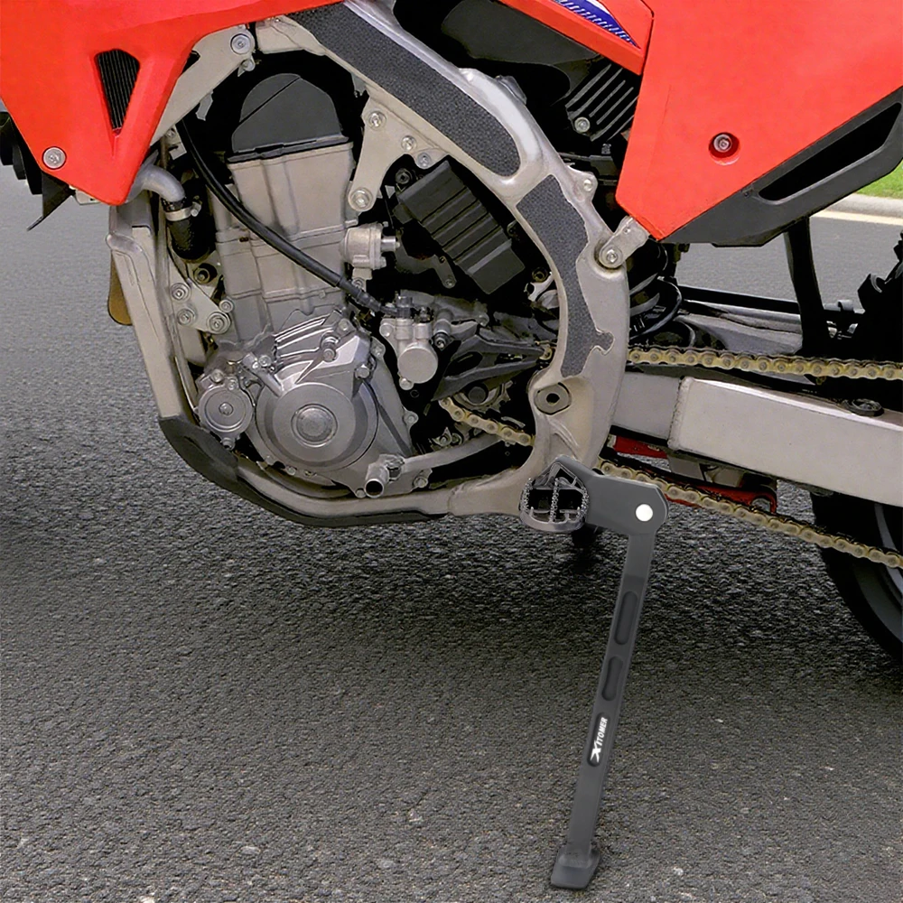 

For CRF250RX CRF450RWE 2024 HONDA CRF450R CRF250R 2019-2024 Motorcycle Aluminum Kickstand Side Stand Parking Foot Support Holder