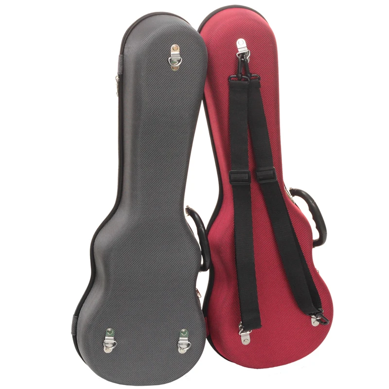 21 Inch Ukulele Hard Case Protable Eva Box Case Lightweight Pressure-Proof Mini Guitar Gig Backpack For Soprano Ukelele