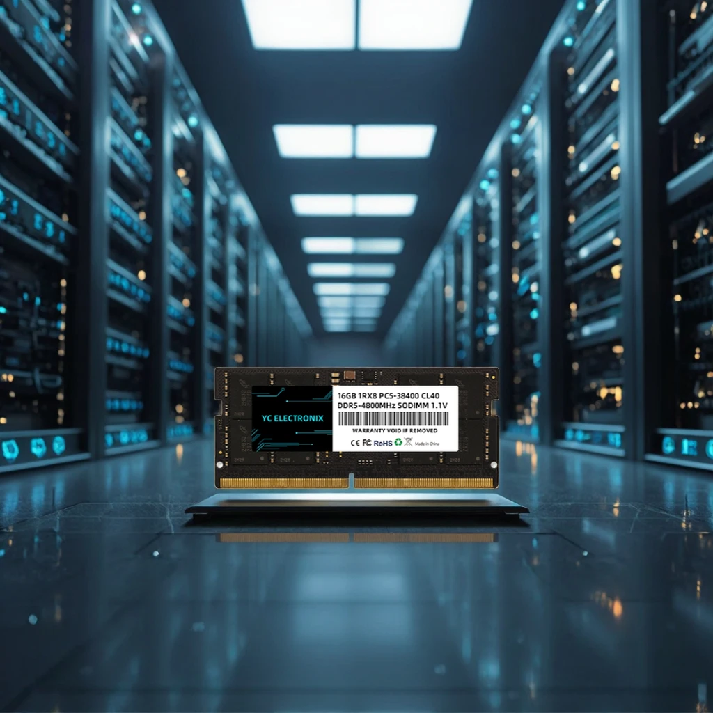 YC ELECTRONIX ВЫСОКОСКОРОСТНАЯ ПАМЯТЬ ДЛЯ НОУТБУКА SODIMM DDR5 4800 5600 8 ГБ 16 ГБ