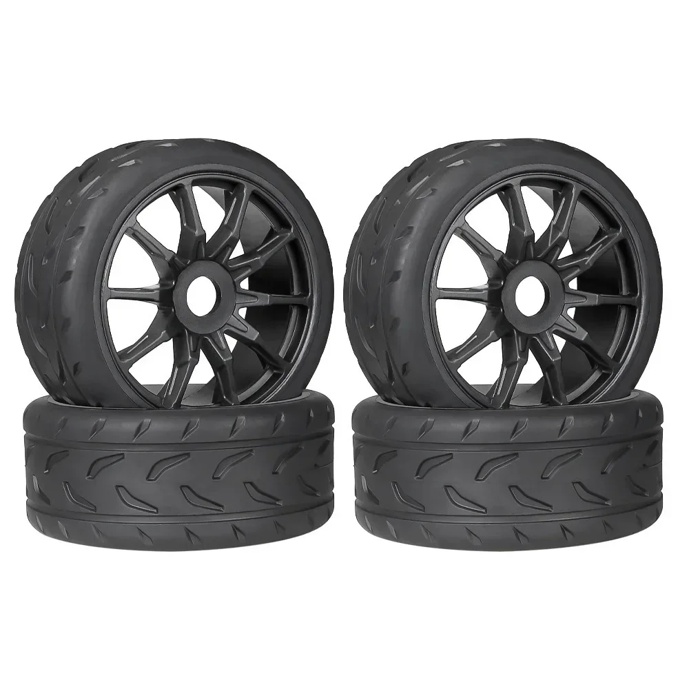 

4pcs 53/107 42/100 Tire Tyre 17mm Wheel Hex for Arrma 1/7 Infraction Limitless Felony FSR Model GT RC Car Upgrade Parts