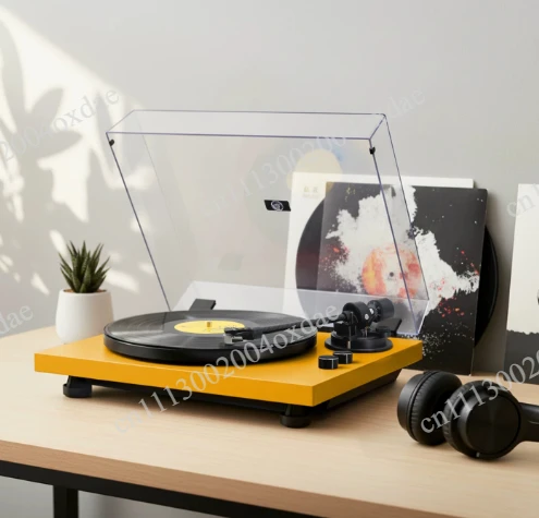 Professional dynamic magnetic vinyl record player high fidelity bluetooth vinyl record player HIFI level automatic stop function