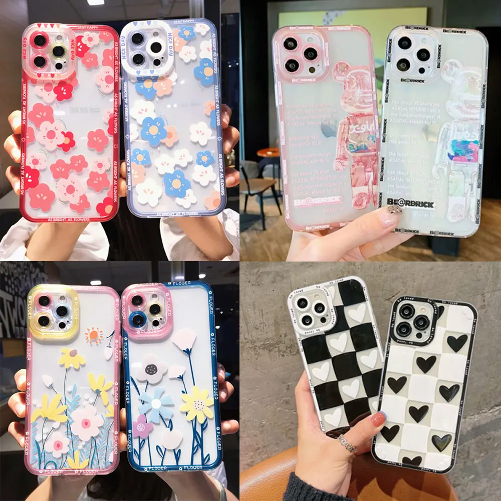 For Huawei Nova 3 Case For Huawei nova3i Nova 4 5 Pro 6 se 5i Pro 3i Phone Cover Shockproof Protective Lattice Checkerboard Soft