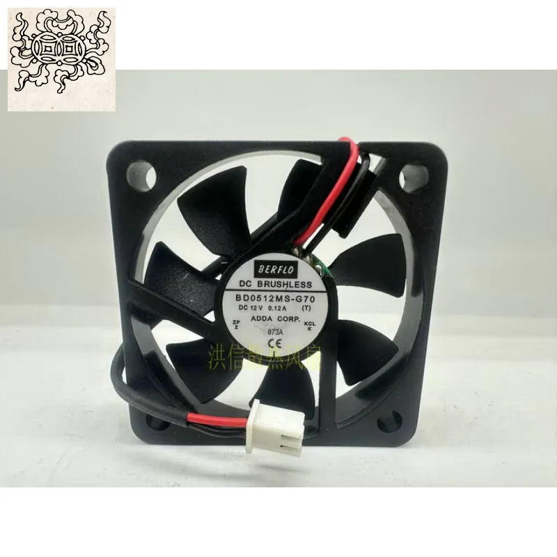 

Ltsf For BERFLO BD0512MS-G70 DC 12V 0.12A 50x50x10mm 2-Wire Server Cooling Fan