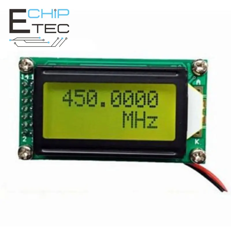 

Free shipping DC 9-12V 1MHz-1.2GHz RF Frequency Counters Testers Digital PLJ-0802-E LCD0802 LCD For Radio 1-1200mhz DIY Kit