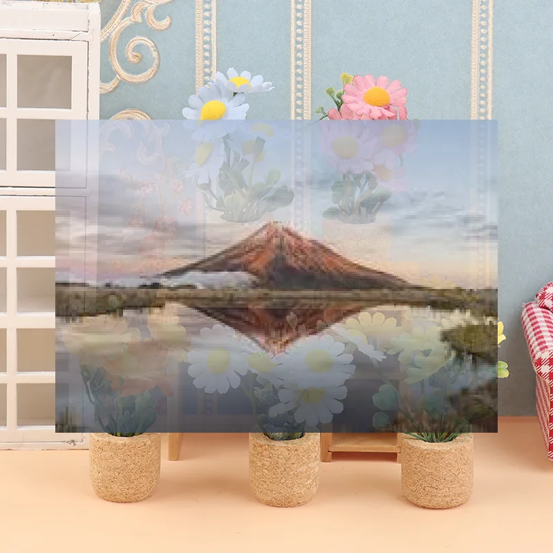 

1 шт. новый миниатюрный садовый декор: растения для кукольного домика 1/12, имитация растений в горшках, модель для кукольного дома, миниатюрный цветочный декор, игрушка