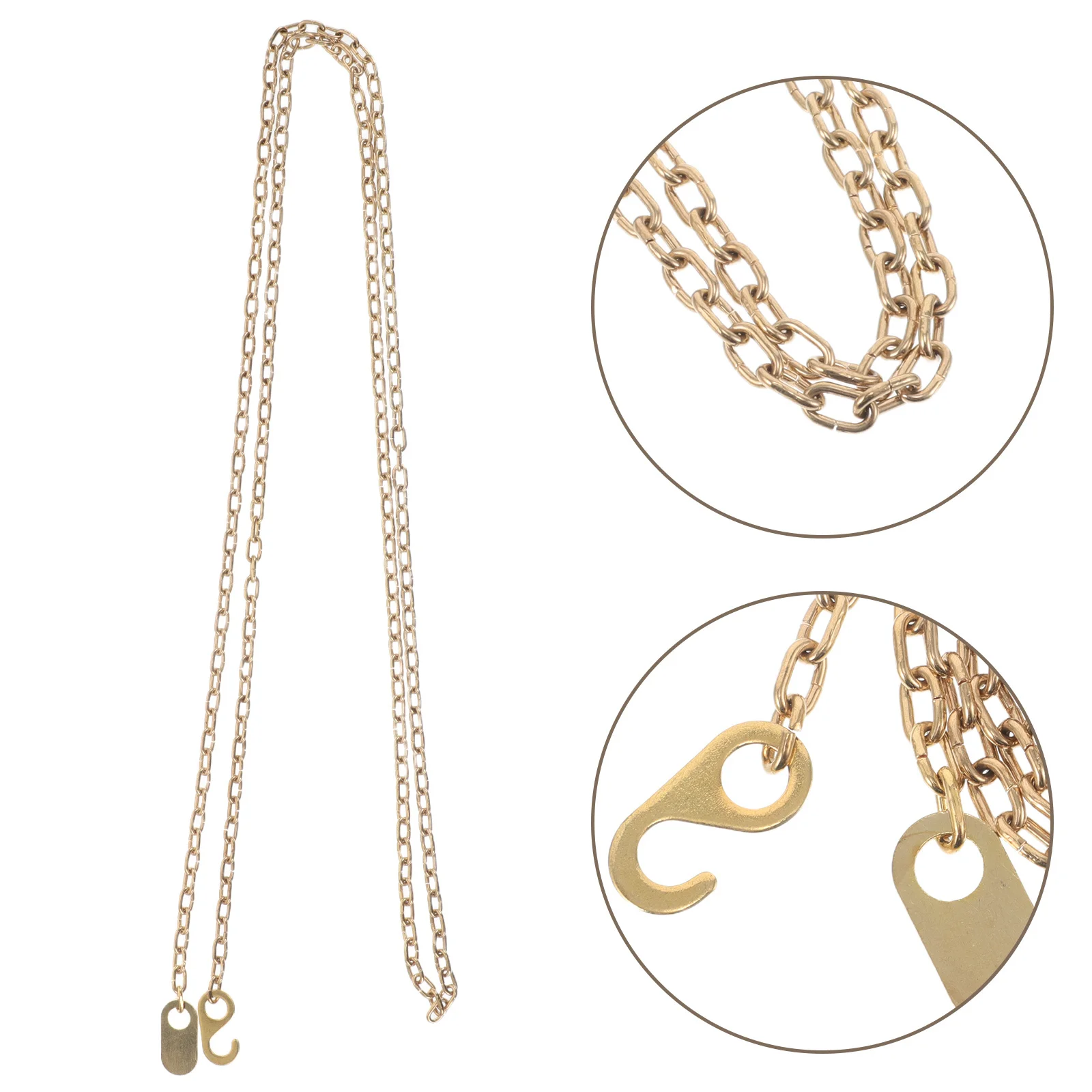 

Grandfather Clock Chain Heavy Duty Metal Hammer Hanging Link For Floor Clock Replacement Parts Repair Accessories Pendulum