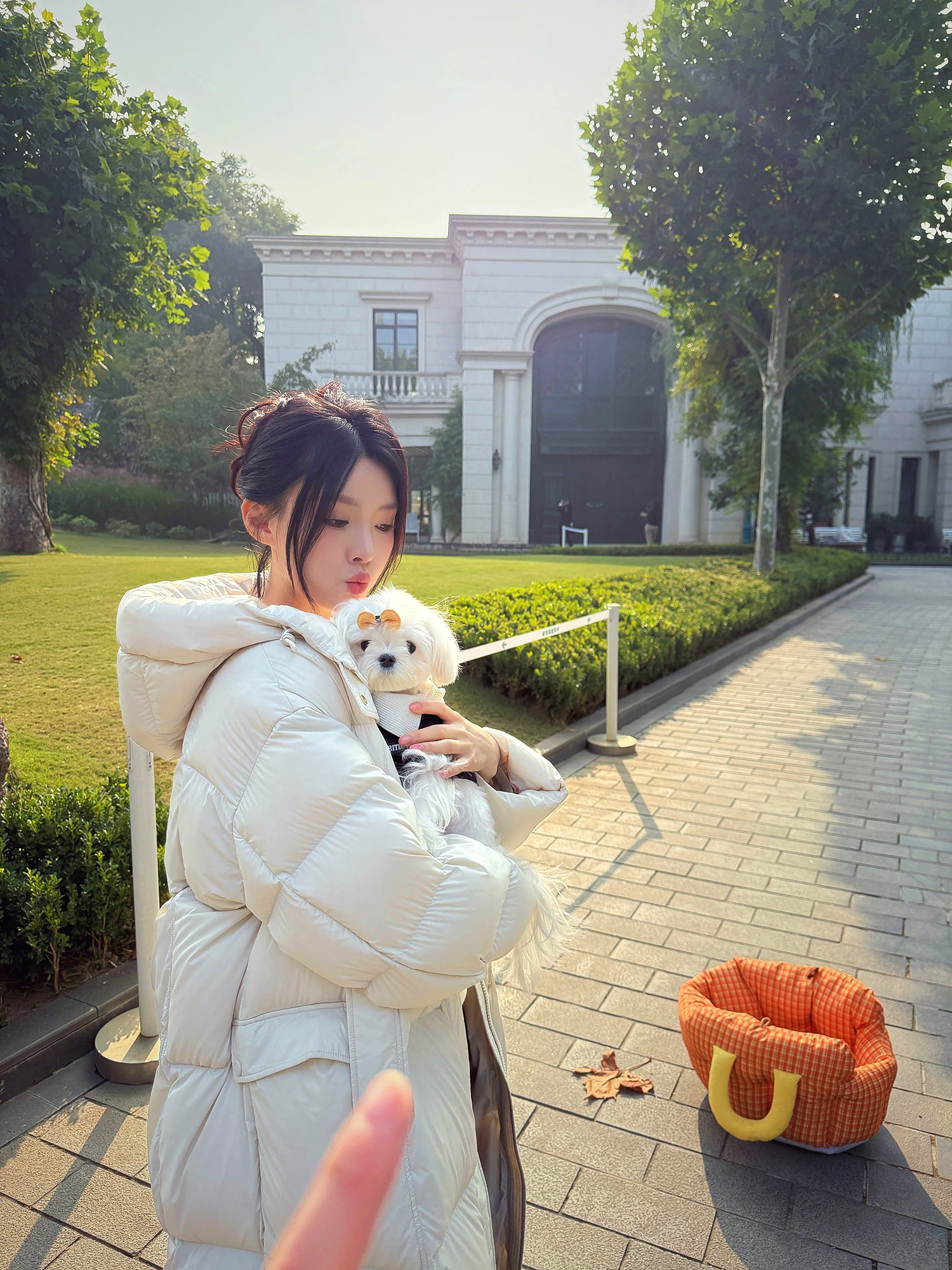 

FORNIYOYO Long down Jaet Hooded White Du Feather Puffer Coat Cloud Foam 0 Prure Sensation Winter Warm Casual Sle