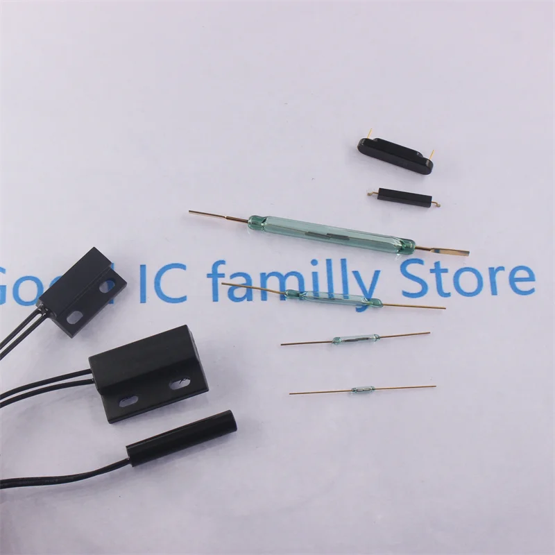 Reed Switch Plastic Type MKA14103 MKA10110 GPS-23 GPS-14B GPS-14A 2*14MM Anti-Vibration Damage Magnetic Switch Normally Closed