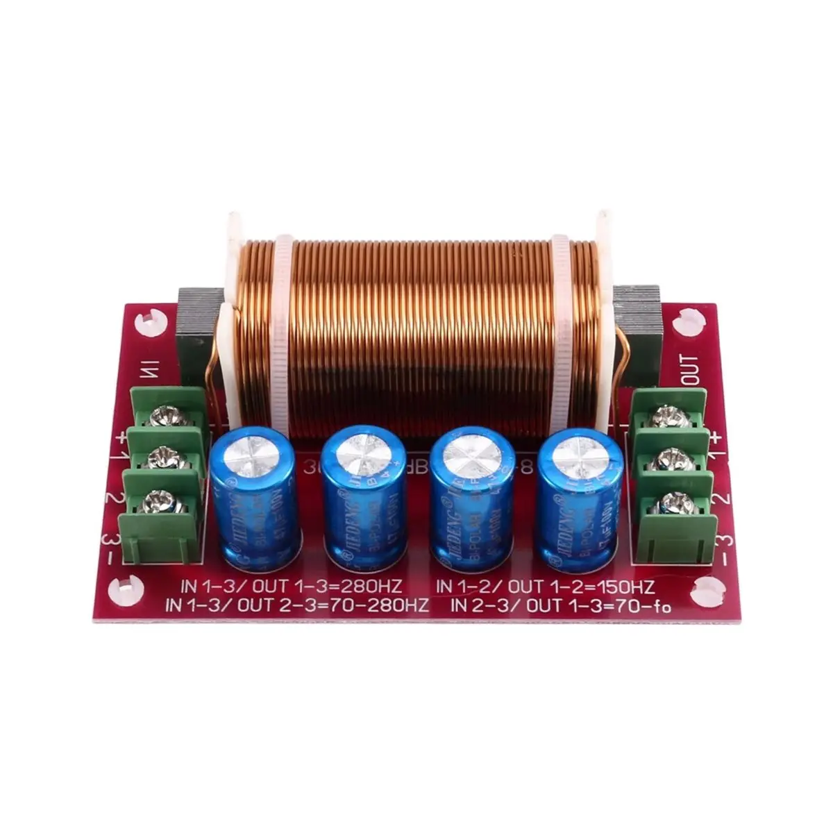 ★♠♥Y680A Hot Sale-One-Way 300W Subwoofer Frequency Divider Home Theater Adjustable Super Woofer Hifi Audio Crossover Filters