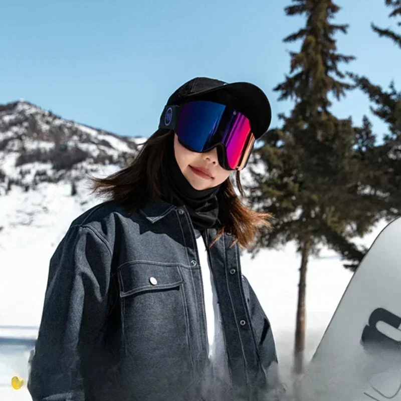 

Ski goggles , breathable high-definition anti fog flip cover , NG17