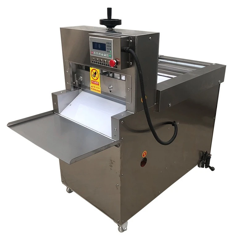 

Automatic numerical control frozen meat slicer Commercial large meat planer