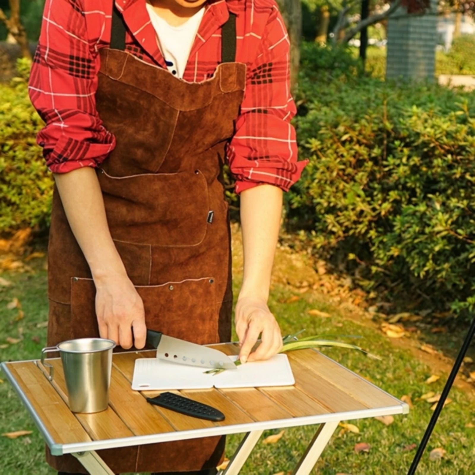 Delantal de Trabajo de Cuero R - Leatherwork Apron reseña y precio