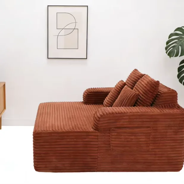 #Compressed Space-Saving Square Light Luxury Upholstered Vacuum  Sofa Easy Delivery Plush Modular Cloud Sofa Bed for Living Room