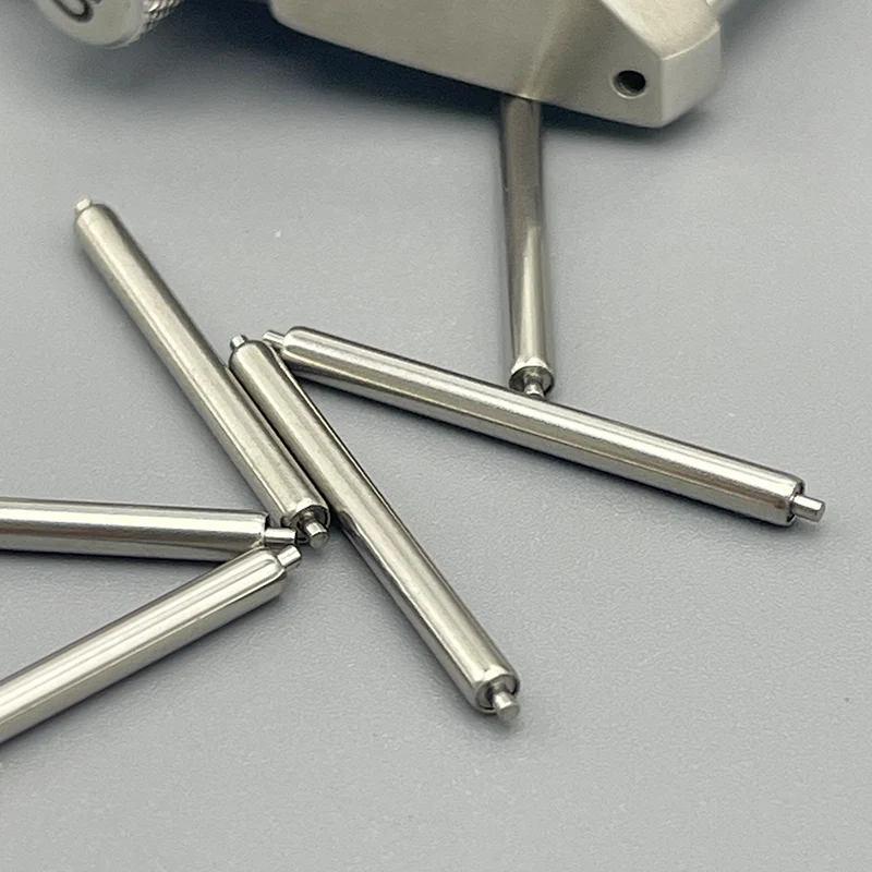 2/4/10Pcs Dia 2.0mm No Support Spring Bar Watch Strap Link Pins Tip 0.8mm Fits Width 22mm Watch Bracelet Stainless Steel Link