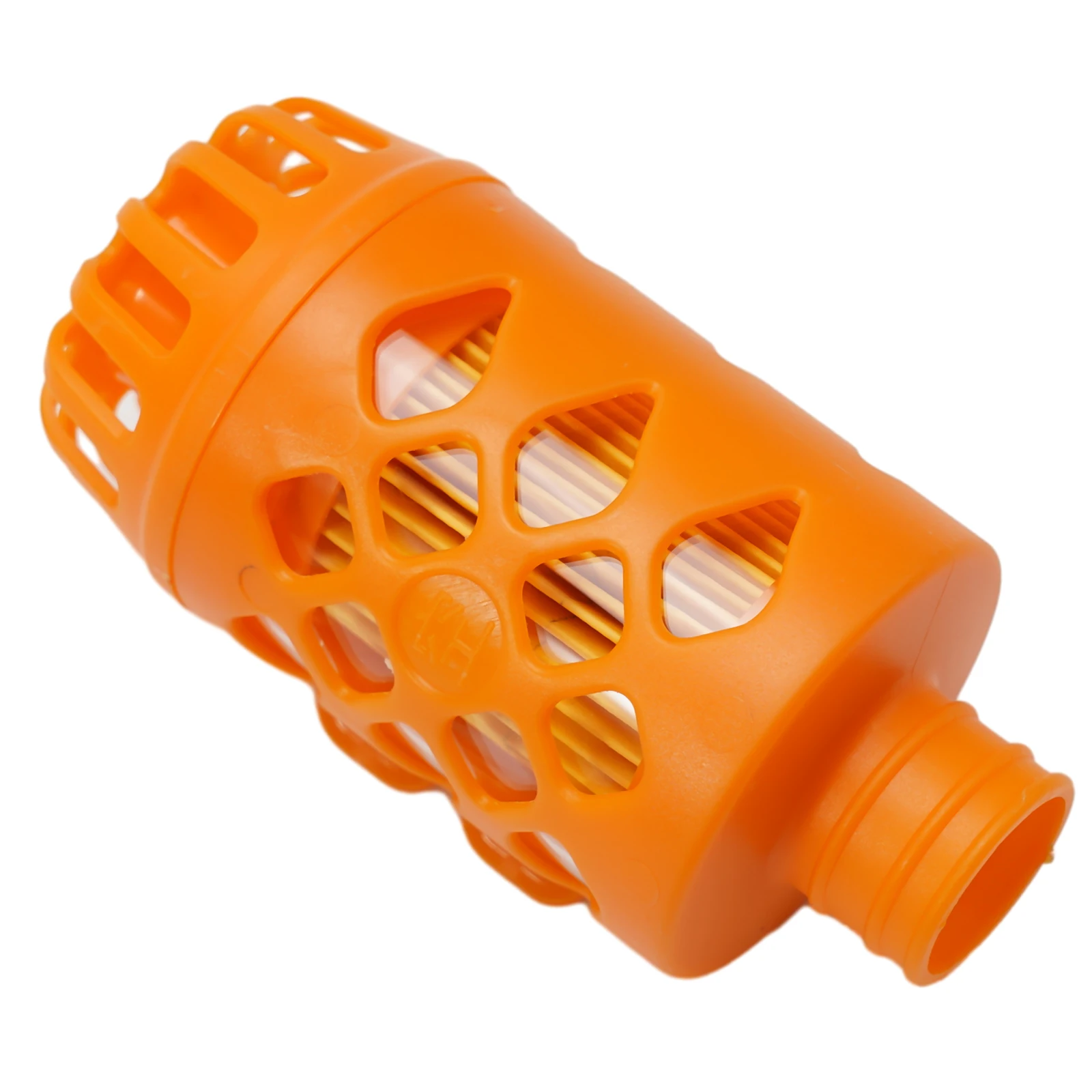 Improve Heating Efficiency with 25mm Air Diesel Parking Heater Intake Filter  Orange Finish Keep Your System Clean