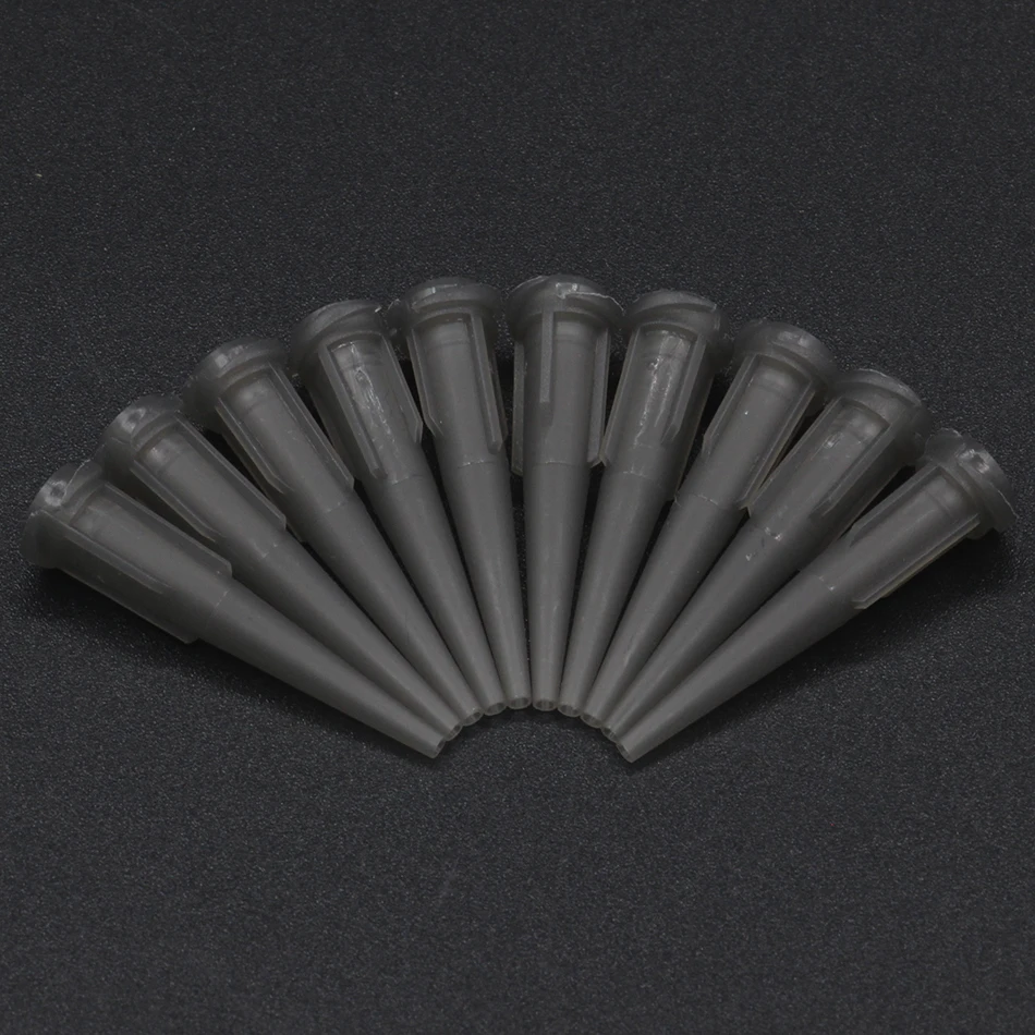 chuilian 14G-25G TT assorted Plastic Conical Smoothflow Tapered Needle/Tips Dispense Tips set Glue dispensing nozzle