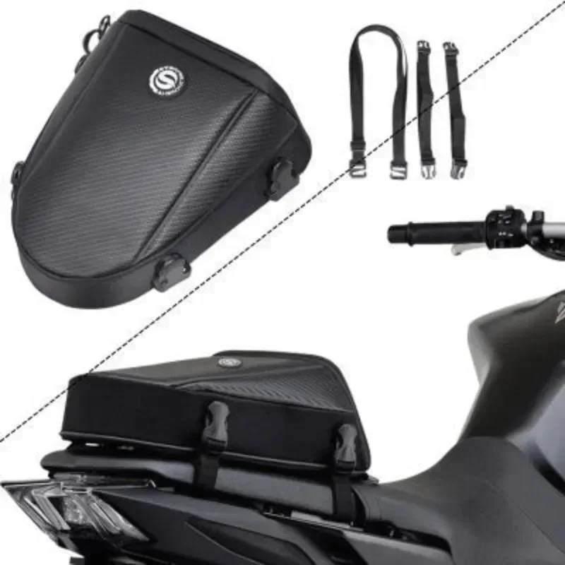 

For BMW R Nanet G310R S1000R S1000XR F900R F900XR R1250GS ADV Motorcycle Tail Bag Multi-functional Rear Seat Bag Rider Backpack