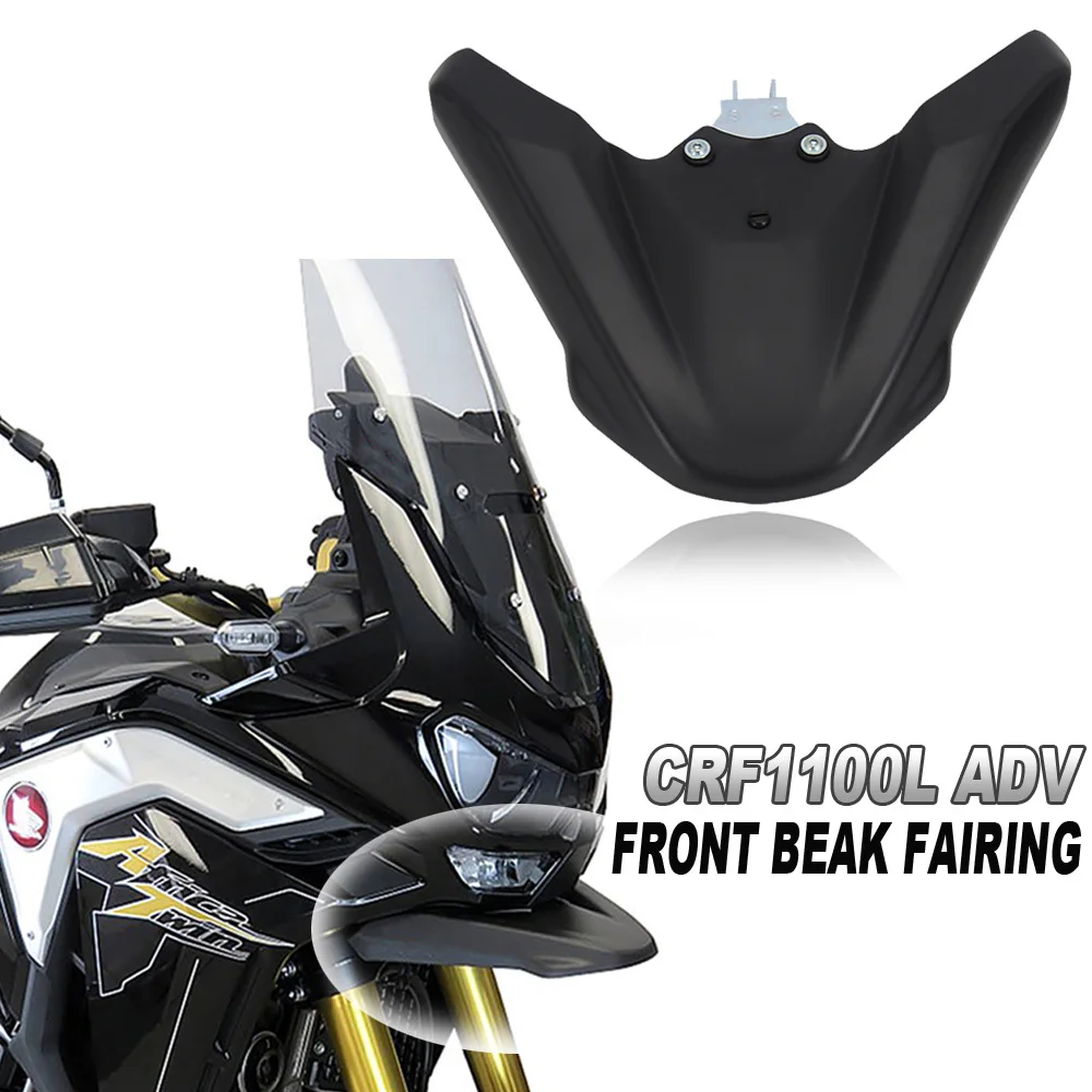 

New Motorcycle Front Beak Fairing Extension Wheel Extender Cover For Honda CRF1100L Africa Twin Adventure Sports 2021 2020