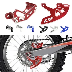 Acessórios de motocicleta cnc protetor de disco de freio traseiro tampa da pinça para honda crf 250r 250x 450r 450x 450rx