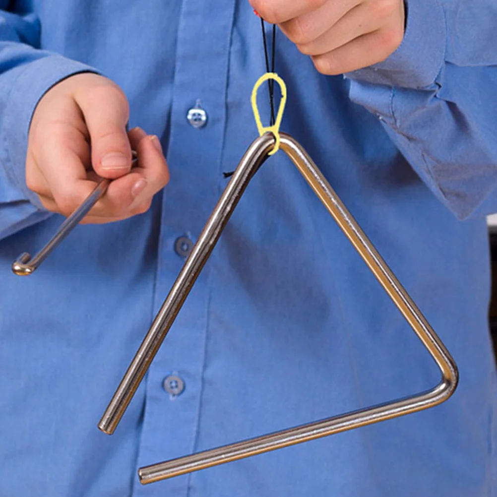 

Music Percussion Triangle Instrument Bell Musical Triangles for Preschool Instruments