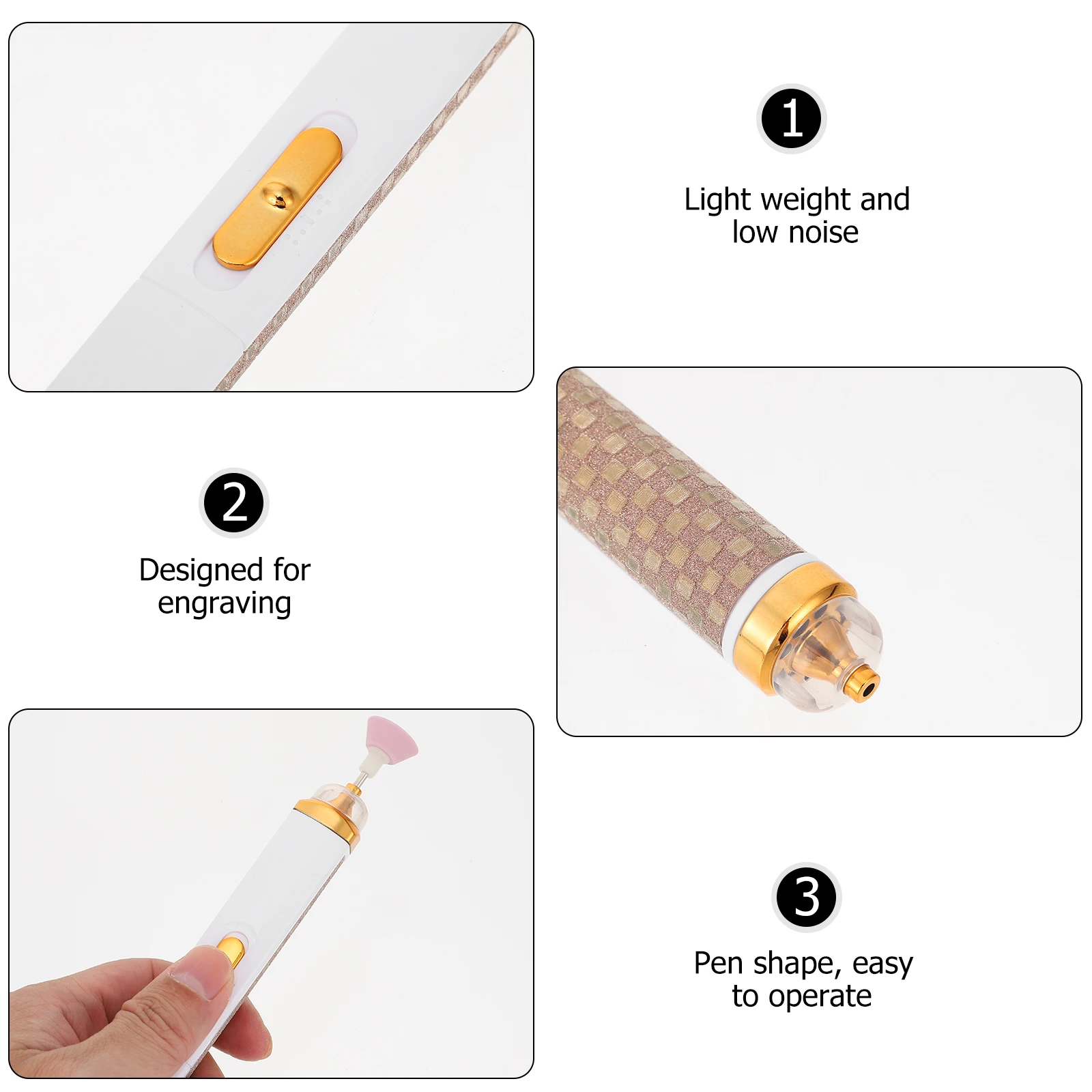 

1 комплект, электрическая дрель, портативная беспроводная USB перезаряжаемая акриловая пилка, шлифовальный инструмент для маникюра, маникюра, маникюра, салона