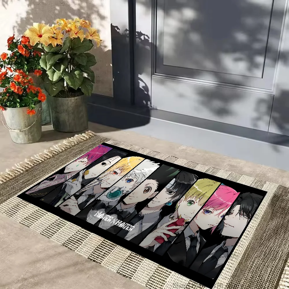 

Hunter X Hunter Anime Floor Mat Doormats Home Carpet Foot Bathroom Absorbent Anti-Slip Home Decor