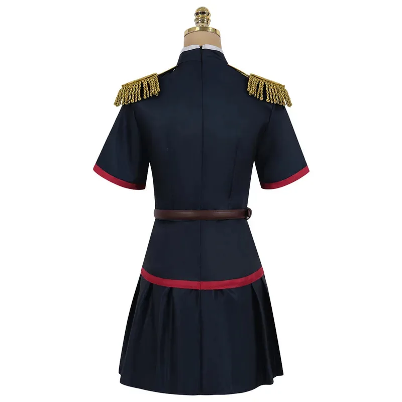 

DY20Anime Kyouka Uzen Cosplay Costume Anime Mato Seihei No Slave Himari Azuma Uniform Hat Chained Soldier For Women Men Party Su